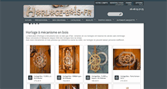 Desktop Screenshot of horloge-bois.fr