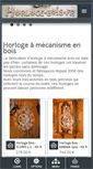 Mobile Screenshot of horloge-bois.fr