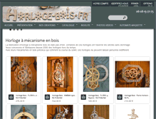 Tablet Screenshot of horloge-bois.fr